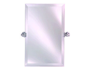 Afina Radiance Tilt Rectangular Frameless Decorative Bathroom Mirror