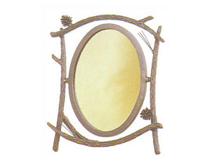 Stone County Pine Decorative Tabletop Mirror