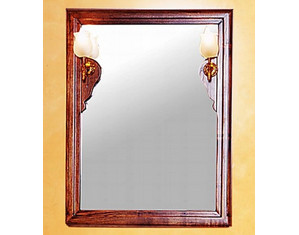Herbeau Celine Pedestal Sink Mirror