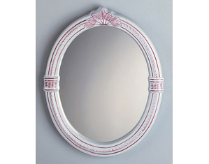 Herbeau Coquille Oval Pedestal Sink Mirror