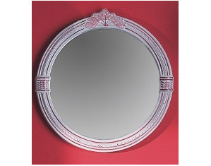 Herbeau Niche Round Pedestal Sink Mirror