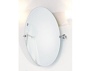 St Thomas Creations Oval Tilting Beveled Pedestal Sink Mirror - Fast FREE FedEx Shipping!