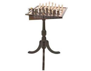 Save  on 26 inch Height Tournament Chess and Checker Game Table (9001) at The Chess Table Superstore
