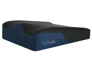 Comfort Company Standard Saddle Wedge Round Bottom Cushion with Rigid Insert - Fast FREE FedEx Shipping!