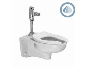 American Standard Afwall FloWise Elongated Toilet 420429 Toilet - Fast FREE FedEx Shipping!