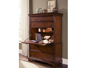 Liberty Furniture Ansley Manor Computer Armoire - FREE Inside Delivery!
