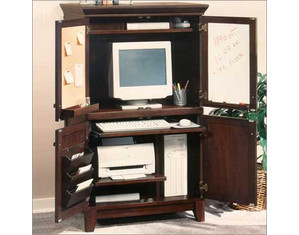 Home Styles Solid Wood Computer Armoire