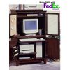 Save  on Solid Wood Computer Armoire - Fast FREE FedEx Shipping! at The Desk Superstore