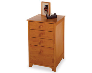 Winsome 4 Drawer Studio Filing Cabinet Vertical File Cabinet - Fast FREE FedEx Shipping!