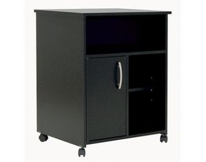 South Shore Smart Basics Solid Black Lateral File