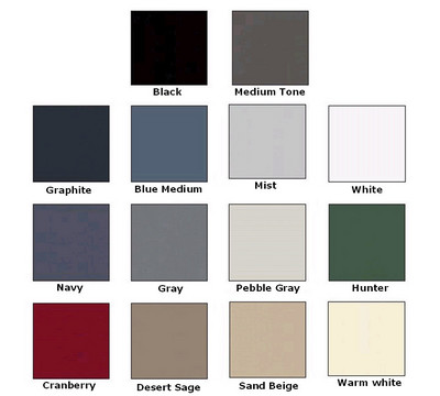 Available Finishes