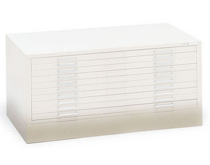 Mayline Group 30 x 42 inch Flush Base Shelf Contained Steel