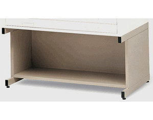 Mayline Group 30 x 42 inch High Base with Bookshelf Contained Steel