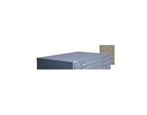 Mayline Group 30 x 42 inch Interlocking Steel Plan Steel Cap