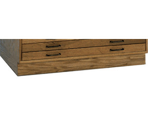 Mayline Group 36 x 48 inch Flush Base Wood Plan