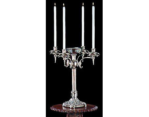 Apex Fountains Regency 4 Light 21 inch Candelabra - Fast FREE FedEx Shipping!