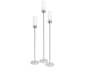 Blomus Faro 3 Piece Tealight Holder Set Candelabra