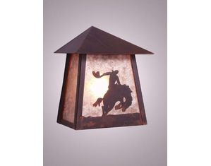 Steel Partners Tri Roof Sconce - 8 Seconds
