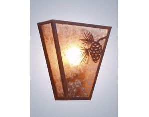 Steel Partners Vegas Sconce - Pinecone
