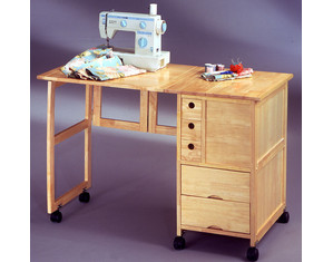 Home Styles Furniture 88-5924-93 Portable Folding Sewing Table