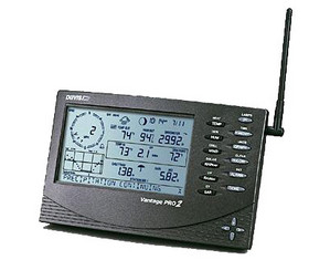 Davis Instruments 6153 Wireless Vantage Pro2 with 24 Hour Fan Aspirated Radiation Shield Digital Weather Station - Fast FREE FedEx Shipping!