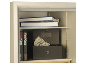 Fire King Mixed Media Fixed Shelf - Fast FREE FedEx Shipping!