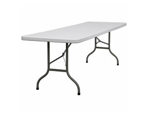 Flash Furniture 30 Inch W X 96 Inch L Plastic Folding Table