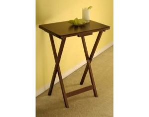 Winsome Set of 4 Rectangular TV Tables