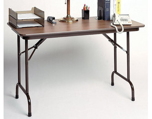 Correll 29 inch Fixed Height Solid Plywood Folding Table - Fast FREE FedEx Shipping!