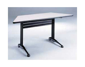 Tiffany Industries Talon 60 x 24 inch Trapezoid Folding Table