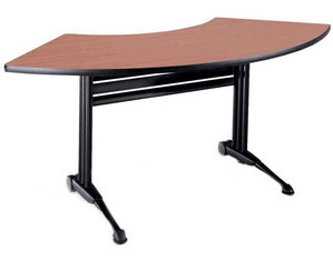 Tiffany Industries Talon Lightweighted Top Crescent Folding Table