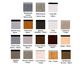 Available Top and T-Mold Colors