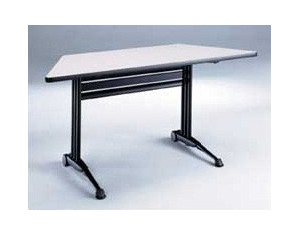 Tiffany Industries Talon Lightweighted Top Trapezoid Folding Table - Fast FREE FedEx Shipping!