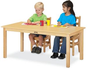 Jonti-Craft Birch Large Multi-Purpose Rectangle Table