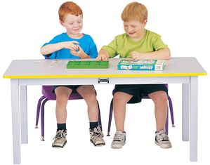 Jonti-Craft Rainbow Accents Large Rectangle Table