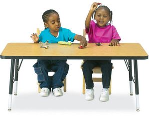 Jonti-Craft Ridgeline KYDZ Rectangle Activity Table
