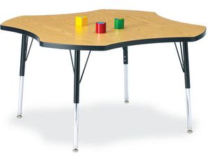 Jonti-Craft Ridgeway KYDZ Four Leaf Activity Table