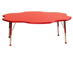 Mahar Manufacturing 60 inch Diameter Daisy Classroom Activity Table - Fast FREE FedEx Shipping!