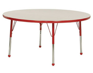 Mahar Manufacturing Round Classroom Activity Table - Fast FREE FedEx Shipping!