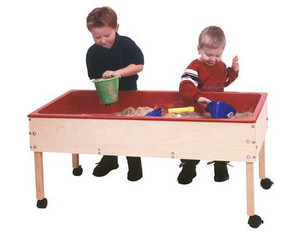 Steffy Wood Toddler Sand and Water Sensory and Activity Table