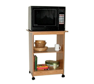 Rush Honey Microwave Utility Cart