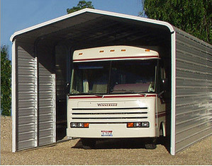 VersaTube Building Systems 20 x 12.5 ft Type 2 Truss Carport