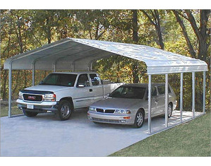 VersaTube Building Systems 24 x 12.5 ft Type 2 Truss Carport