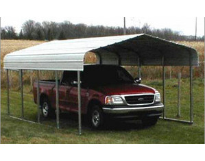 VersaTube Building Systems 12 x 8 ft Carport - FREE Inside Delivery!