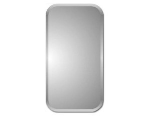 Zaca Bellatrix Beveled Round Edge Medicine Cabinet - Fast FREE FedEx Shipping!