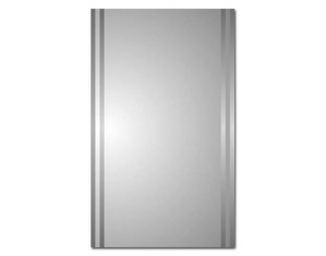 Zaca Mintaka Beveled Double Mirror Medicine Cabinet