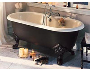Porcher Epoque Cast Iron Bathing Pool Clawfoot Bath Tub - FREE Inside Delivery!