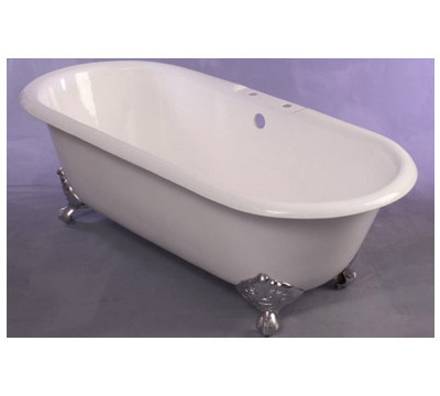 Sign of the Crab 66 inch Dual Strom Cloud Clawfoot Bath Tub