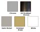 Available Finishes