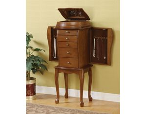 Union Square Jewelry Armoire in Antique Cherry